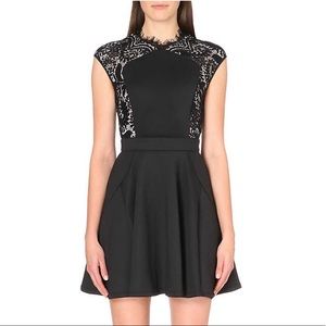Ted Baker Vivace Lace Panel Dress